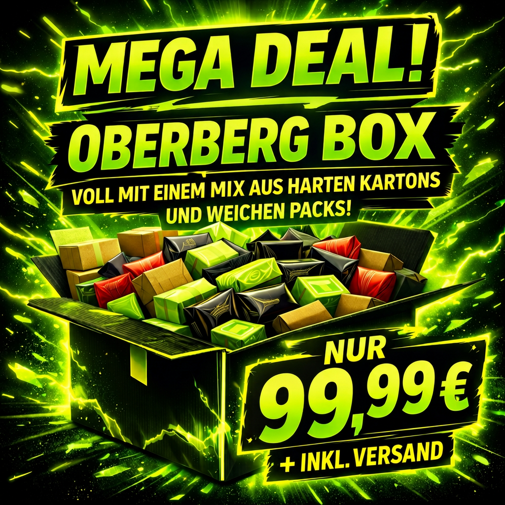 Sammelbox Mix Kartons & weiche Packs inkl. Versand