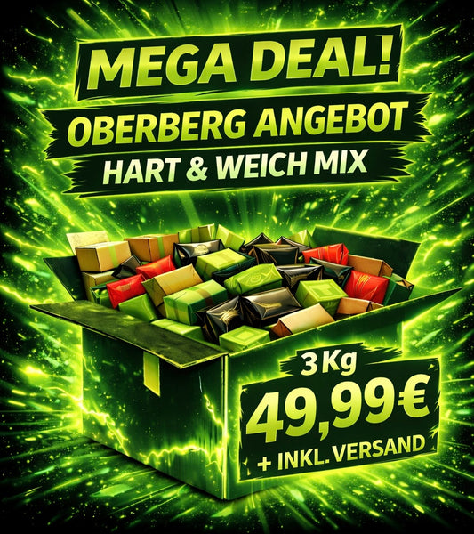 3 Kg Mix Kartons & weiche Packs inkl. Versand