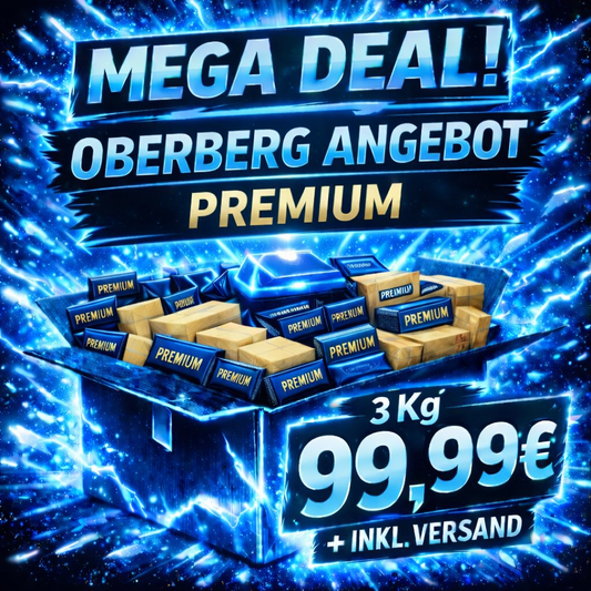 3 Kg Premium Packs inkl. Versand